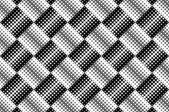 Black and White Seamless Circle Pattern: A Timeless Design Asset for Digital and Print Projects