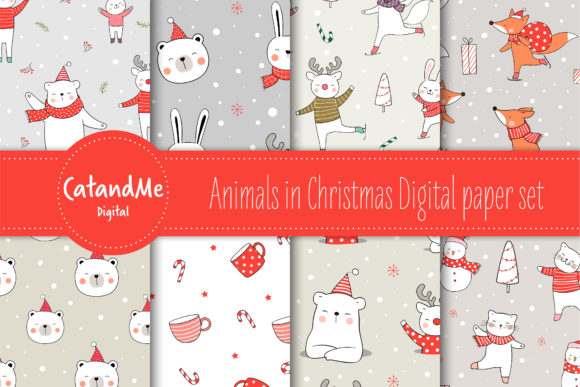 Digital Paper Animal in Christmas: What to Know Before You Download and Use