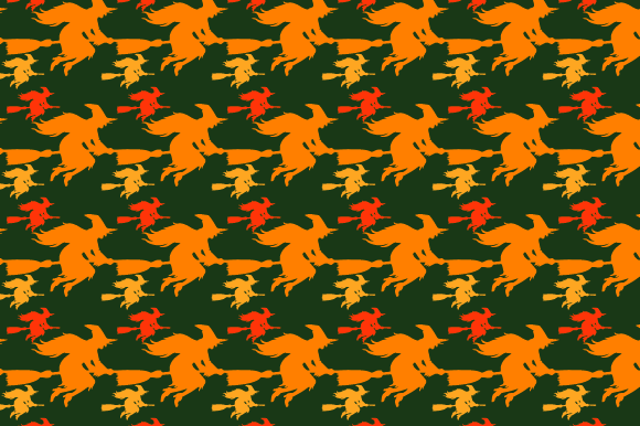 Evaluating Scary Witch Halloween Pattern Design for Professional and Creative Use