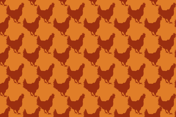 Exploring the Versatility of the Simple Chicken Pattern in Modern Design
