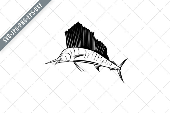 Indo-Pacific Sailfish & Retro Woodcut Illustration: A Deep Dive Into Nature and Design