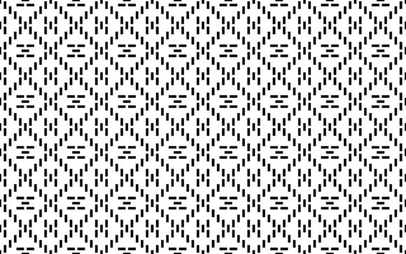 Modern Monochrome: The Rise of Seamless Ethnic Pattern Vectors in Contemporary Design