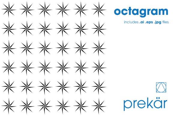 Octagram No.2: A Fresh Take on Geometric Design for Modern Creatives