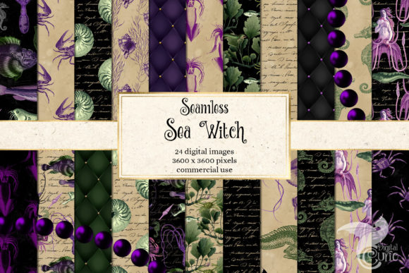 Sea Witch Digital Paper: Strategic Design Resources for Creative Professionals