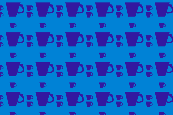 Simple Cup Glass Pattern: A Practical Resource for Design and Print Projects