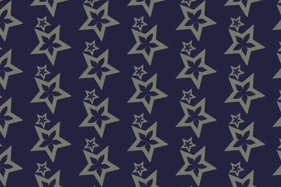Unique Star Pattern Design: Creative Decor for Children's Rooms with EPS Flexibility