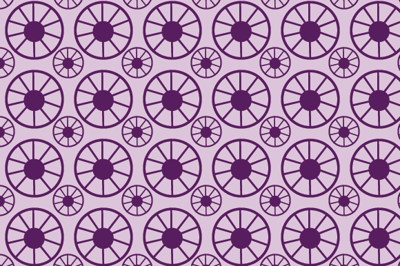 Unique Wheel Pattern Design: A Versatile Asset for Creatives